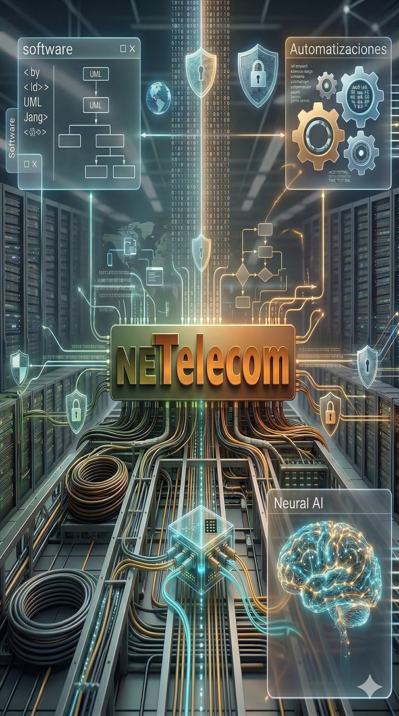 NETelecom Logo Mobile